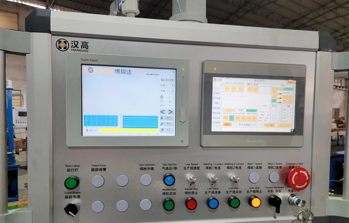 steel welded pipe production line