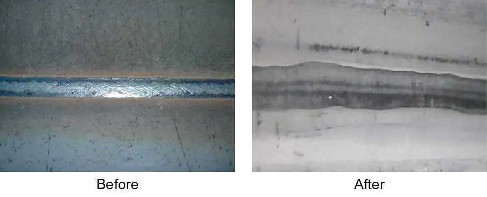 weld remove machine
